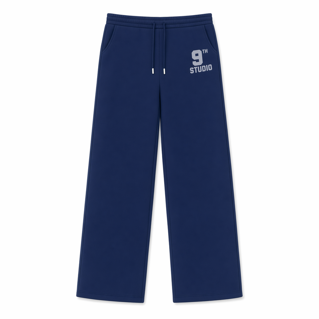 9th Studio Royal Blue Wide Leg Pants